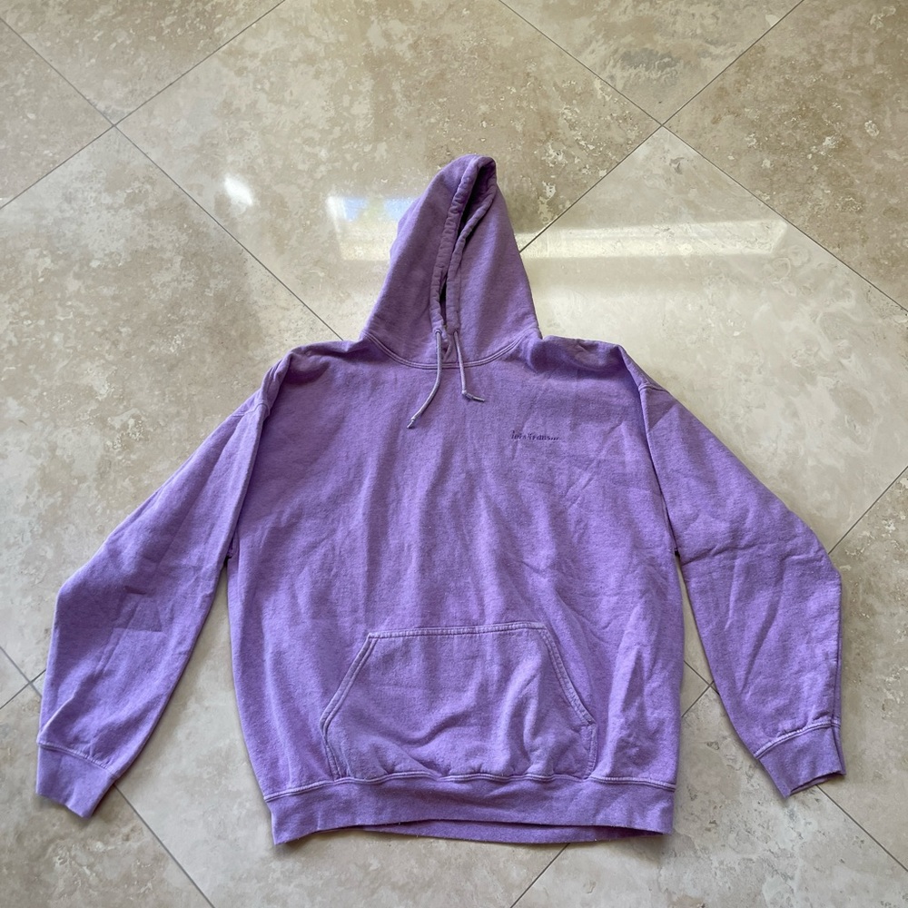 Purple iets Frans Hoodie